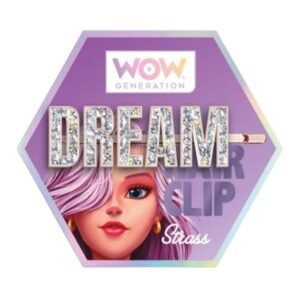 WOW Generation - Glitter Hair Pins with Message - Dream