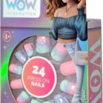 WOW Generation – Set Of 24 Adhesive Nails
