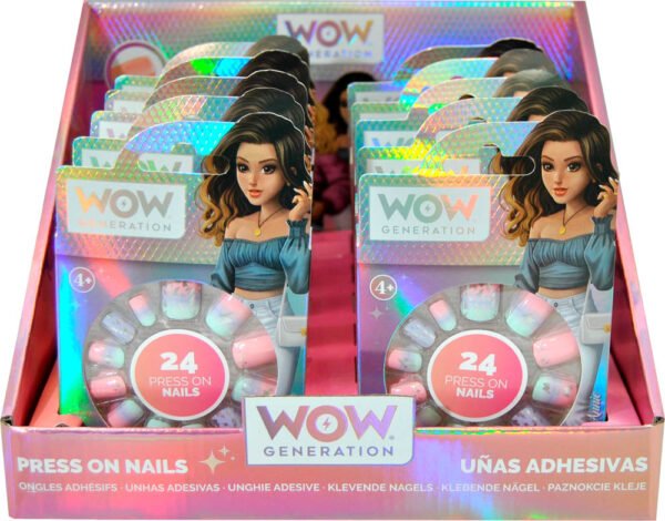 WOW Generation – Set Of 24 Adhesive Nails