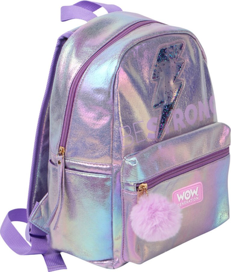 WOW Generation - Stroll Backpack 32 CMS Iridescent Lila