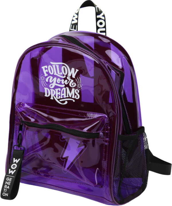 WOW Generation – Stroll Backpack 32 CMS Transparent