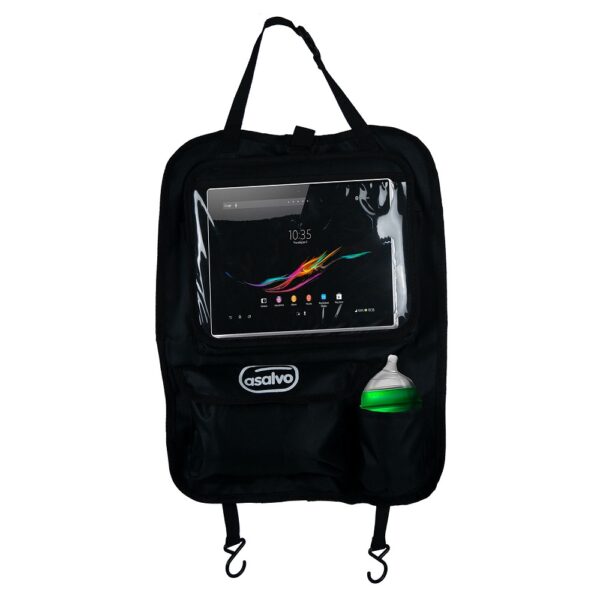 Asalvo Universal Car Seat Organizer – Black