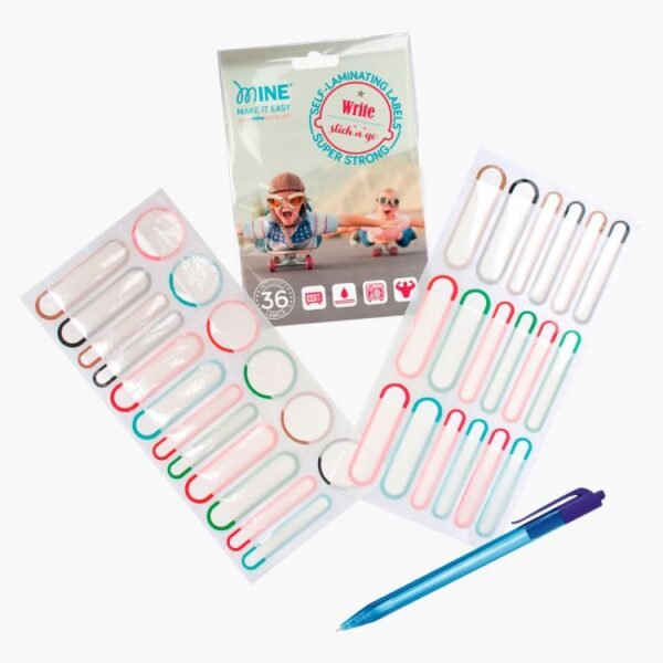 Mine Stamp – Self Laminating Labels