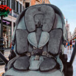 Asalvo Universal Reversable Car Seat / Stroller Reducer – Grey