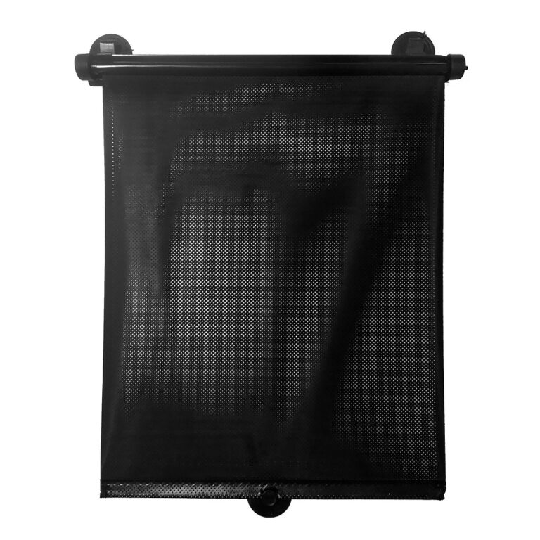 Asalvo Roll-Up Car Sunshade - Black