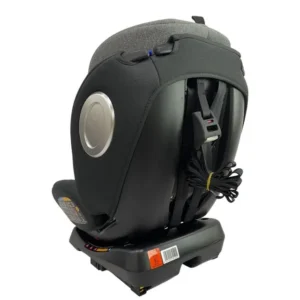 Mini Panda Kai 360 Swivel Guard Car Seat with Isofix 0-12y, Charcoal