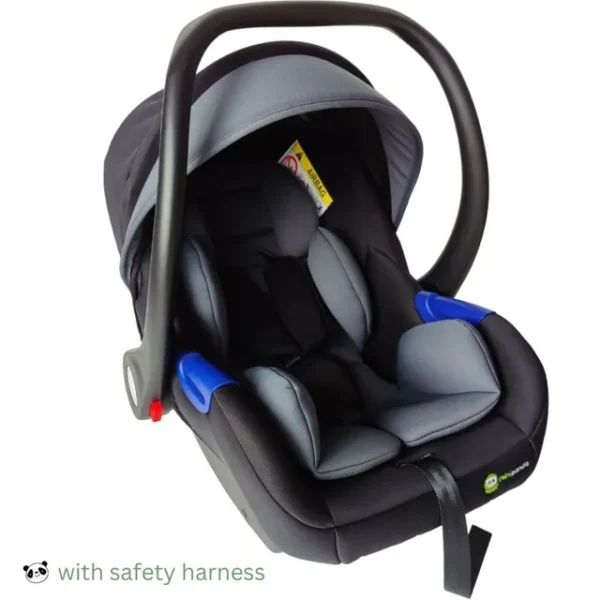 Mini Panda Ava TinyTravel car seat 0-15m, Ebony