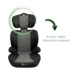 Mini Panda Carson 2-in-1 Booster Seat 3-12y, Onyx