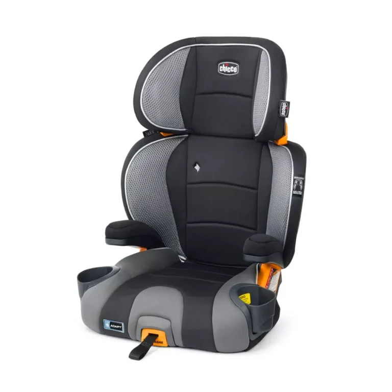 Chicco KidFit Adapt Plus 2-in-1 Belt-Positioning Booster Car Seat, Ember