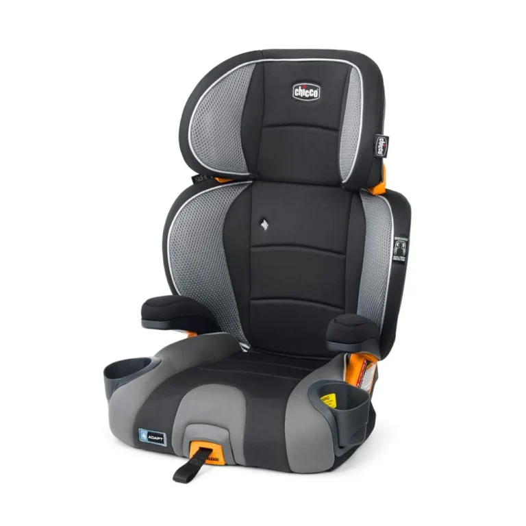 Chicco KidFit Adapt Plus 2-in-1 Belt-Positioning Booster Car Seat, Ember