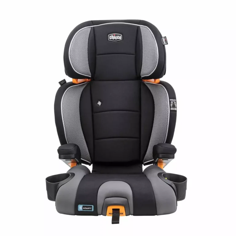 Chicco KidFit Adapt Plus 2-in-1 Belt-Positioning Booster Car Seat, Ember