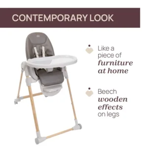 Chicco Polly Armonia Highchair 0m-3y, Scandinavian