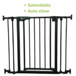 Mini Panda Guardian Safety Gate 0+, Black