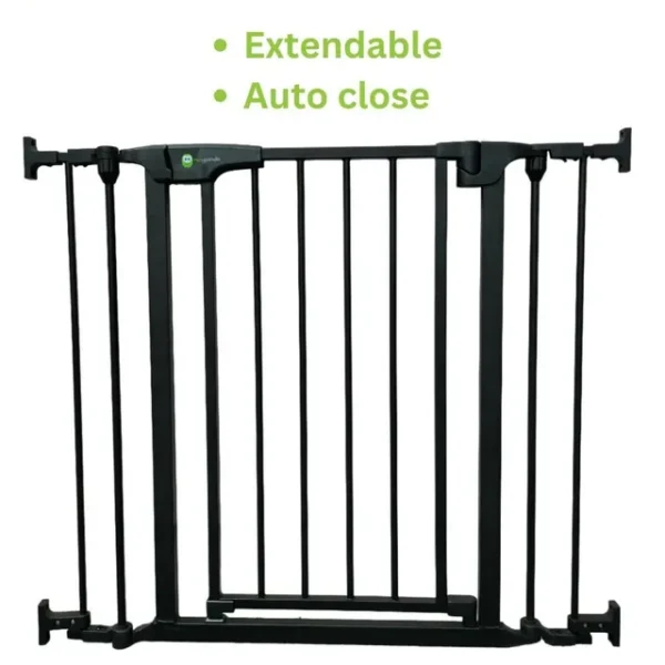 Mini Panda Guardian Safety Gate 0+, Black