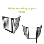 Mini Panda Guardian Safety Gate 0+, Black