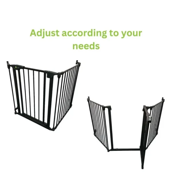 Mini Panda Guardian Safety Gate 0+, Black