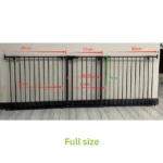 Mini Panda Guardian Safety Gate 0+, Black