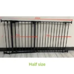 Mini Panda Guardian Safety Gate 0+, Black