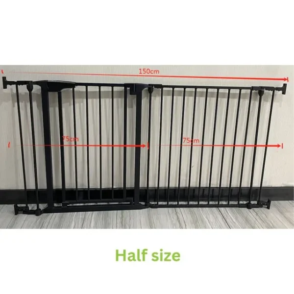 Mini Panda Guardian Safety Gate 0+, Black
