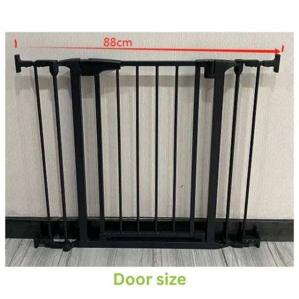 Mini Panda Guardian Safety Gate 0+, Black