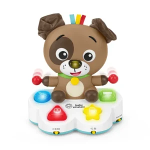 Baby Einstein – Drum & Learn Dean Musical Learning Toy, Interactive Toy for Colors, Shapes, and Instruments