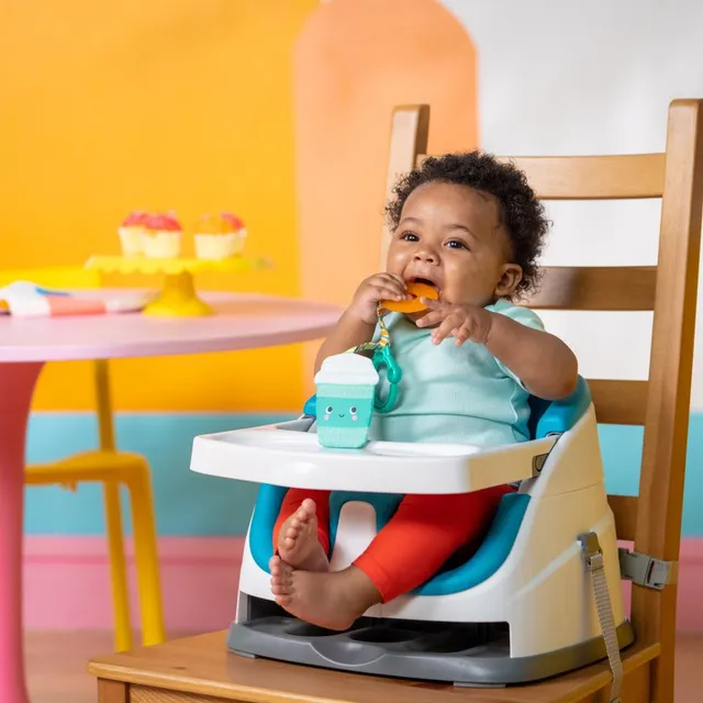 Bright Starts - Perfect Pair 2-in-1 Teether Toy, Coffee, Donut, Avocado And Toast, Assorted (Any 1)
