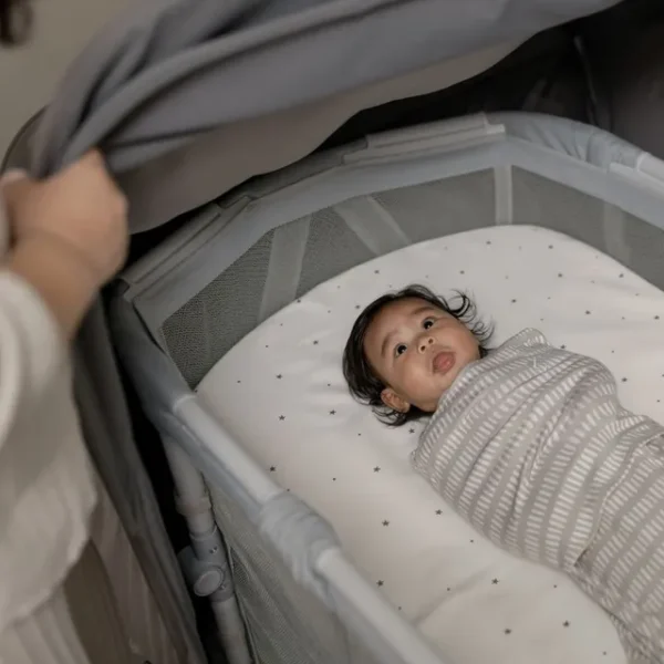 Ingenuity – Dream Retreat 3-in-1 Portable Sleep Solution, Playard & Bassinet with Shade for Babies, 0-24 Months