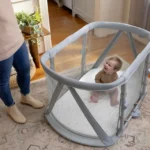Ingenuity – Dream Retreat 3-in-1 Portable Sleep Solution, Playard & Bassinet with Shade for Babies, 0-24 Months