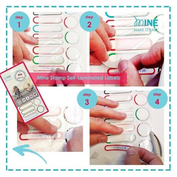 Mine Stamp – Self Laminating Labels