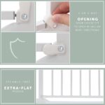Hauck – Clear Step Gate (75 – 80 cm) / White