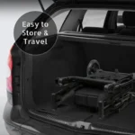 Teknum Fellow Wagon Stroller for 2 kids with Snack Tray – Black