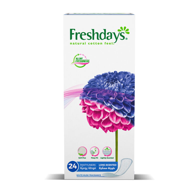 Freshdays Daily Liners Long Scented 24 Pads