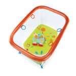 Brevi – Soft & Play Flat Fold Playpen – Green Farm