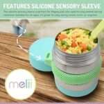 Melii Insulated Food Jar, Fidget Thermose 300ml Turquoise