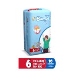 Sanita Bambi – Baby Diapers Regular Pack Size 6, XX-Large, +16 KG, 10 Count