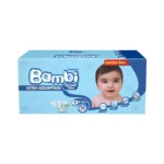 Sanita Bambi – Baby Diapers Jumbo Box Size 4, Large, 8-16 KG, 96 Count