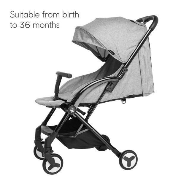 Bumble & Bird – Robin Travel Stroller – Light Grey
