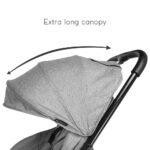 Bumble & Bird – Robin Travel Stroller – Light Grey