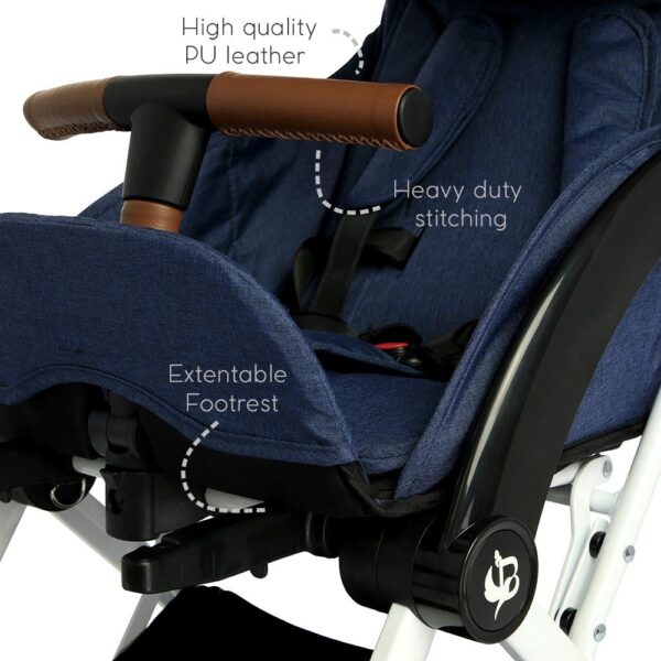 Bumble & Bird – Robin Travel Stroller – Blue