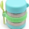 Melii Insulated Food Jar, Fidget Thermose 300ml Turquoise