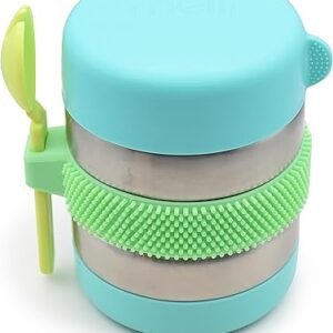 Melii Insulated Food Jar, Fidget Thermose 300ml Turquoise