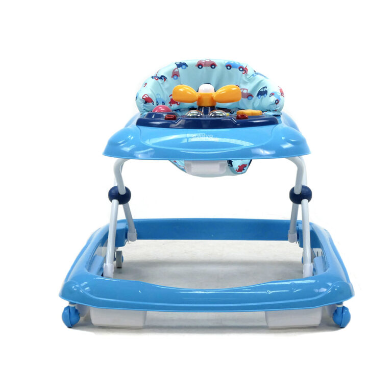 Asalvo Baby Walker - Cars Blue