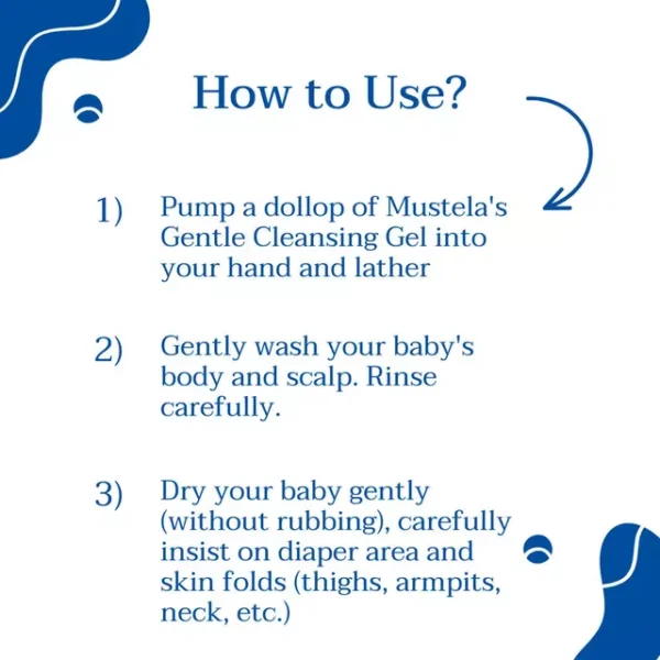 Mustela – Gentle Cleansing Gel – 500ml