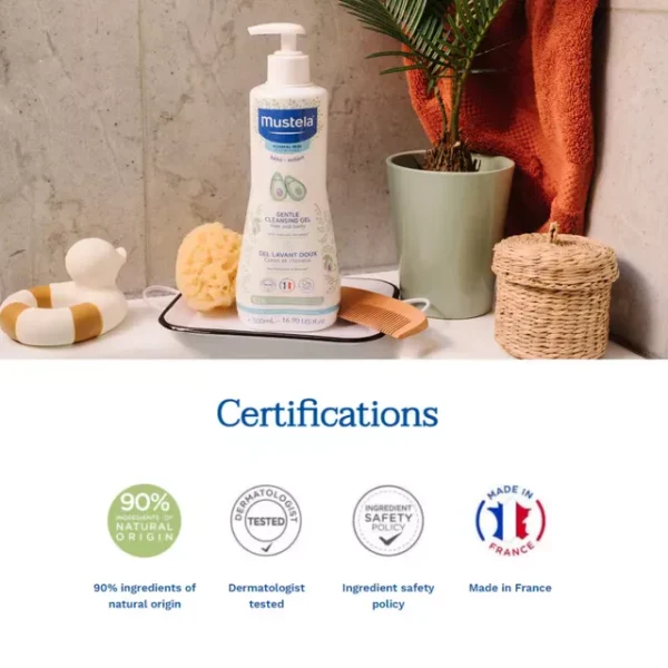 Mustela – Gentle Cleansing Gel – 500ml