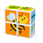 Geomag – Magicube Printed Insects + Cards 7 pcs