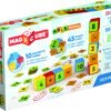 Geomag – Magicube Math Building Recycled Clips STEM Toy 55 Pcs