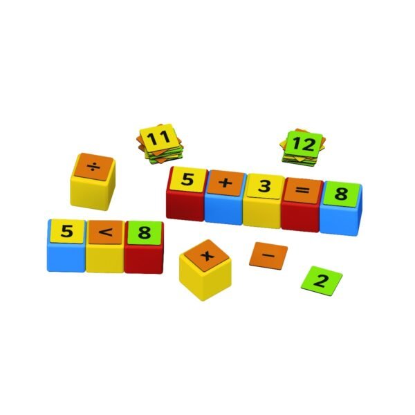 Geomag – Magicube Math Building Recycled Clips STEM Toy 55 Pcs