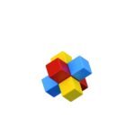 Geomag – Magicube Math Building Recycled Clips STEM Toy 55 Pcs