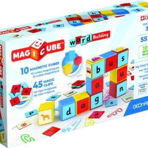 Geomag – Magicube Word Building Recycled Clips 55 pcs