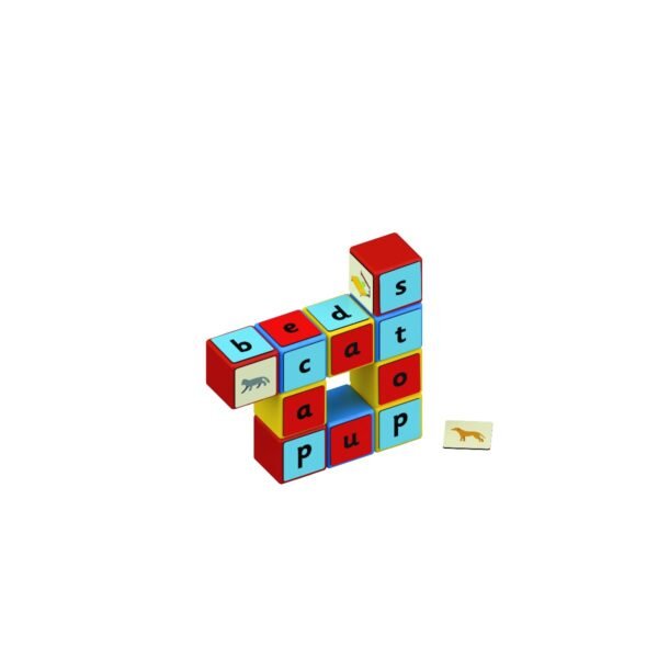 Geomag – Magicube Word Building Recycled Clips 55 pcs